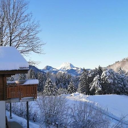 Confortable Chalet Avec Magnifique Vue En Gruyere. 샤메이 외부 사진