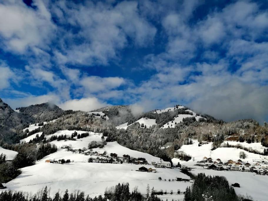 Confortable Chalet Avec Magnifique Vue En Gruyere. 샤메이 외부 사진
